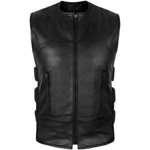 Chaleco de Cuero 100% de alta calidad para hombre, Top Reversible de nuevo diseño personalizado para tela de lona de invierno transpirable - Product Image 6