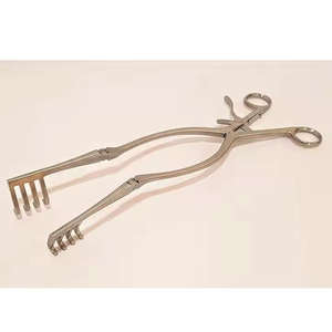 Rétracteur de laminectomie Beckman Adson en acier, certifié CE, garantie 1 an, instruments chirurgicaux vétérinaires Surgiright - Product Image 5