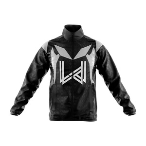 Veste coupe-vent à col roulé zippée, respirante, imperméable, en nylon écologique, à séchage rapide, personnalisée pour 4 jeux - Product Image 1