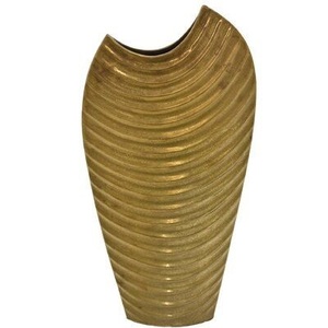 Florero de planta de oro y florero de diseño mejor para la decoración del hogar personalizado hecho a mano mejor decoración interior y diseño hecho a mano - Product Image 3
