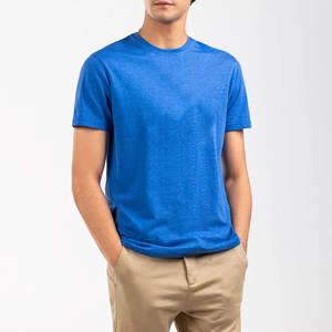 Camisetas de Hombre de Moda Personalizadas al por Mayor de Alta Calidad, Camisetas Extra Grandes Lisas para Hombre, Servicio OEM - Product Image 3