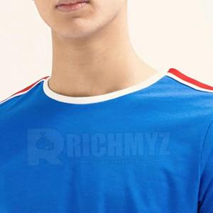 Vêtements de mode, t-shirts décontractés en coton pour hommes, été, manches courtes, logo sur le devant, t-shirts personnalisés, vente en gros, t-shirt pour hommes 220 GSM - Product Image 5