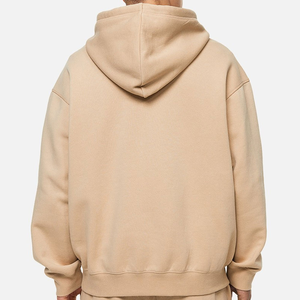 2025 nouveau 100% coton sweats à capuche surdimensionnés poids lourd complet pull sur sweat à capuche unisexe personnalisé pull sur sweat à capuche pour unisexe - Product Image 3