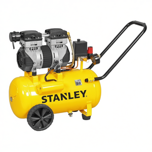 Compresseur d'air sans huile super silencieux Stanley Dst 150 8 24 8bar (116psi) 1.0kW-1.3hp Outil pneumatique STN704 - Product Image 2