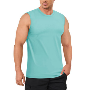 Personalización Fitness Workout Ligero Transpirable Secado rápido Singlet Gym Tank Top para hombres Over Size Men Tank Top - Product Image 1