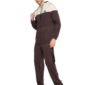 Dernier modèle de survêtement à manches longues pour homme Meilleure vente Survêtements avec logo personnalisé pour homme Survêtement deux pièces pour homme - Product Image 3