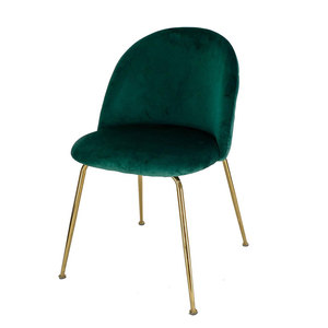 Modern <b>Makeup</b> <b>Vanity</b> Chair with Gold-Iron Legs & Multi-Colored Cushion Lighted Mirror-GTD007 - Product Image 3