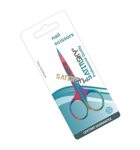 Ciseaux à sourcils pour femmes, mini ciseaux professionnels en acier inoxydable, manche en céramique, qualité supérieure, vente chaude - Product Image 5