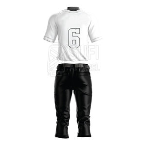 Nuevo Uniforme de Béisbol para Equipos con Color y Talla Personalizados, Material de Poliéster Transpirable para Jugadores Adultos de Escuelas y Clubes - Product Image 2
