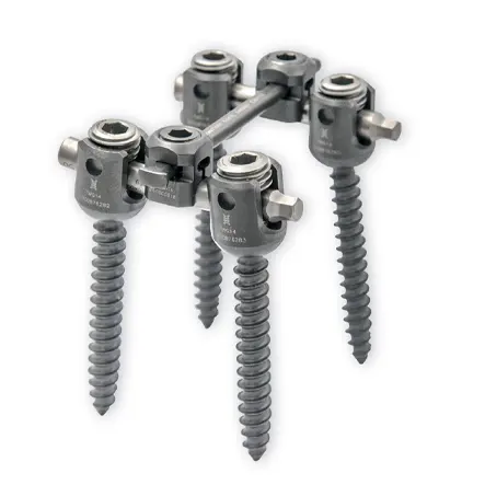 Conjunto ortopédico de parafusos e instrumentos Polyaxial Spine Titanium Pedicle Parafusos atualizado Usmart 5.5 Spinal Screw-Rod System