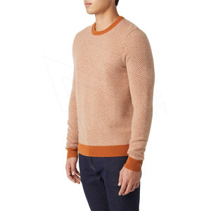 Mode col rond hiver conception personnalisé respirant pull tricot pull hommes chandails 2024 - Product Image 4