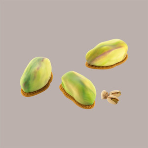 Molde de Silicona Realista de Pistacho 62x35x25 mm Herramienta para Postres - Product Image 1