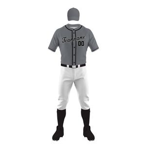Uniformes de baseball personnalisés avec design respirant, impression de votre propre logo, ensembles d'uniformes de baseball à marque privée, service OEM - Product Image 6