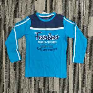 T-shirts à manches longues pour garçon 100% coton de qualité supérieure Jersey à séchage rapide pour un style décontracté - Product Image 1