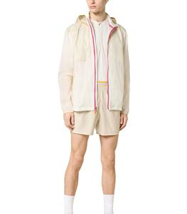 Shorts de sport en maille personnalisés pour hommes, respirants, grandes tailles, avec logo personnalisé, taille mi-haute, couleur unie, été, anti-plis - Product Image 4