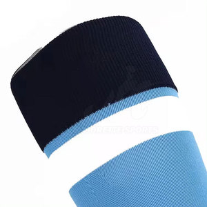 Premium Cotton Breathable Comfortable Crew Ribbed Stretch Casual Athletic <b>Men</b> <b>Socks</b> Custom Design Factory Supply - Product Image 6
