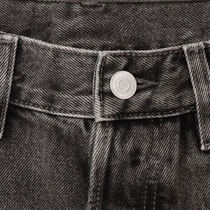 Jeans en denim pour hommes, coupe slim, en coton, personnalisables, pour la vente en gros de surplus de vêtements sur mesure, style mode - Product Image 5