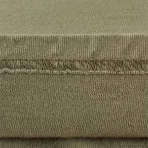 100% algodón satén logotipo personalizado manga corta cuello redondo Camiseta de talla grande para hombres DTG/DTF serigrafía para hombre y mujer - Product Image 4