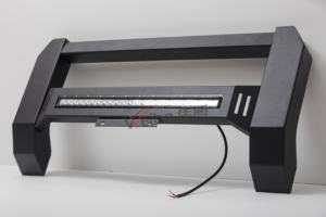 Pick-up Truck Tout-Terrain <span class=keywords><strong>4X4</strong></span> Accessoires de Voiture Acier Éclairage LED Grille Modulaire Garde de Pare-Chocs Avant Barre Anti-Choc pour Chevy <span class=keywords><strong>Silverado</strong></span> - Product Image 2