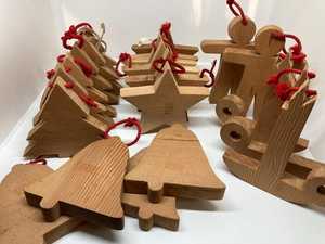 ไม้แขวนดาวคริสต์มาสตกแต่งแขวนตกแต่งคริสต์มาสตกแต่งสำหรับการตกแต่งภายในและกลางแจ้ง - Product Image 3