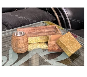 Hecho a mano nuevo diseño de madera mubkhar bakhoor forma única incienso árabe estilo único nuevo diseño árabe - Product Image 1