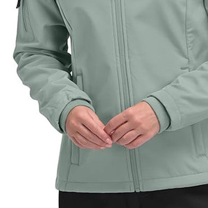 Custom Made Men <b>Winter</b> <b>Waterproof</b> Softshell <b>Jacket</b> with Stand Collar Outdoor Sports Windproof Full Sleeves Factory Price - Product Image 4