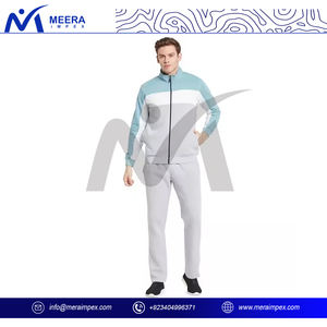 Men's Sleek Design Full-Zip Printed <b>Gym</b> <b>Tracksuit</b> Solid Pattern Casual Fashion for All Seasons Plus Size with Pockets - Product Image 2