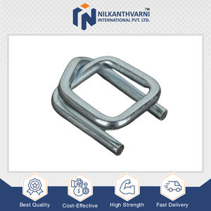 Fournisseur mondial vendant une boucle en fil galvanisé GI de 13-40MM antirouille pour l'emballage manuel de la sangle de cordon composite en polyester - Product Image 5