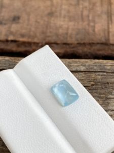 Increíble PIEDRA DE cabujones con forma de Octágono Aguamarina de Color superior Natural con piedras preciosas de buen brillo para hacer joyas de 1,59 quilates - Product Image 4