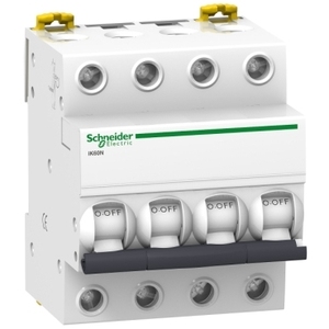 Interruttore Automatico Miniaturizzato SCHNEIDER ELECTRIC A9K24406 IK60N 4P 6A Curva C - Product Image 1
