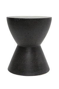 Table basse en Terrazzo moderne Simple, tabouret rond, Console Unique blanche, Table d'appoint - Product Image 2