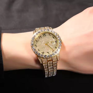 Reloj de diamantes cultivados en laboratorio de lujo para mujer, totalmente automático, mecánico, de alta calidad, helado, cuadrado, edición limitada, HiphopAntique - Product Image 3