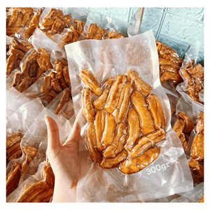 Plátanos secos suaves, rodajas de plátano maduro para refrigerios masticables, golosinas para loncheras y venta al por menor en tiendas de conveniencia, hecho en Vietnam - Product Image 2
