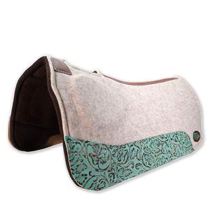 SHEMAX 2024 EQUESTRIAN SS'22 Jersey acolchado Circular Velvet Satin Saddle Pad ALTA CALIDAD DISEÑO DE ACOLCHADO PERSONALIZADO TODOS LOS COLORES - Product Image 1