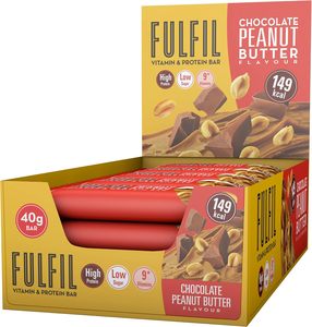 Barres protéinées et vitaminées Fulfil (15 x 40g) — Saveur chocolat-beurre de cacahuète - Product Image 4