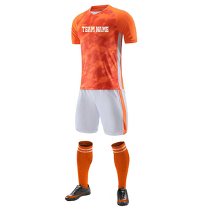 Conjuntos de ropa de fútbol/2024 Nuevos productos Camiseta de fútbol con impresión personalizada de su propio nombre Camiseta de fútbol transpirable para la venta - Product Image 5