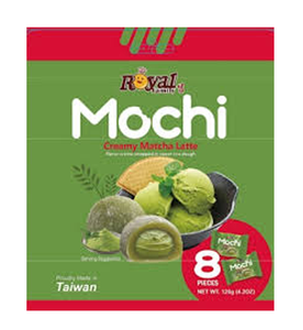 Mochi Matcha Latte Famille Royale en gros, 180g, carton de 48 unités, sans gluten, sans colorants artificiels, pour les détaillants - Product Image 4