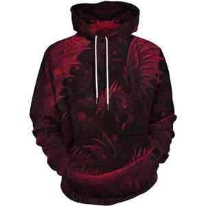 Sudadera con Capucha Informal de Invierno para Hombre, 100% Algodón, Felpa, con Logotipo Personalizado, Impresión de Serigrafía, Diseño Moderno - Product Image 3