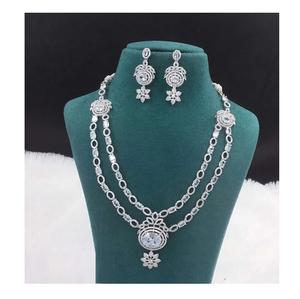 Déclaration de qualité supérieure AD ensemble de bijoux collier audacieux et beau pour des looks glamour pour un approvisionnement mondial en provenance d'Inde - Product Image 1