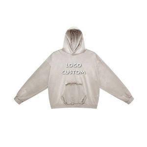 High Quality Custom Logo DTG Printed Oversized Hoodie Heavyweight Fleece Winter <b>Streetwear</b> Manufactured Wholesale for Men - Product Image 6