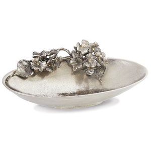 Elegante tazón de aluminio fundido, ideal para la decoración festiva del hogar, que ofrece un elegante acabado metálico artesanal para interiores. - Product Image 4