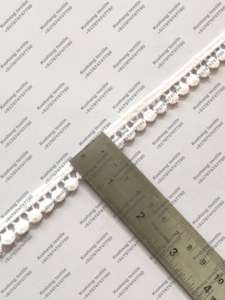 Luxe Blanc Couleurs Guipure Dentelle Haute Qualité Fantaisie Ronde Sequin Gpo Dentelle Garniture et Ameublement - Product Image 3