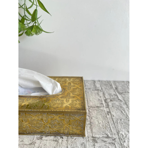 Gold Metal Tableware <b>Tissue</b> Box Holder Rectangle Shape <b>Tissue</b> Box Holder <b>for</b> <b>Wedding</b> Party Events Use in Wholesaler Price - Product Image 3