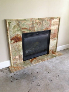 Marco de Chimenea de Ónix Pulido de Alta Calidad, Tamaños Personalizados, Elegante Repisa de Mármol de Ónix para Decoración de Hogares de Lujo - Product Image 3