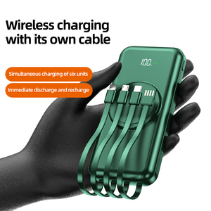 Banco de Energía Magnético Inalámbrico de Carga Rápida 7 en 1 STW, Banco de Energía de 20000 mAh con Cable - Product Image 6