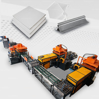 Nouvelle Conception Ligne de Production Entièrement Automatique de Plaques de Plafond Métalliques avec Double Presse Hydraulique – Projet Coréen Système de Plafond Complet