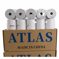 Rouleaux de papier thermique 80x80mm sans BPA, simple couche, pour reçus de caisse enregistreuse, vente en gros, direct usine