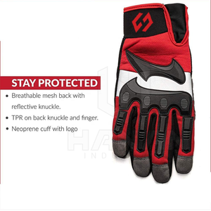 Assembly Work <b>Gloves</b> with Touchscreen <b>Finger</b> Design - Non-Slip Safety <b>Gloves</b> for Daily Manufacturing Tasks - Product Image 3