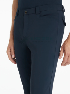 Pantalones de equitación para hombre, pantalones de equitación de competición profesional, tela elástica ligera para una conducción cómoda y segura - Product Image 5