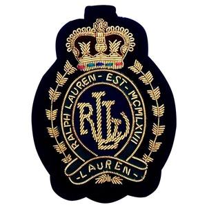 NUEVAS insignias bordadas a mano - Hilo de latón - Product Image 1